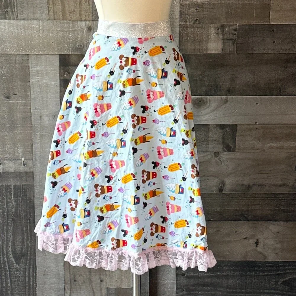 Disney Ice Cream skirt xsmall Disneyland costume Mickey Mouse vacation cosplay - Picture 11 of 11